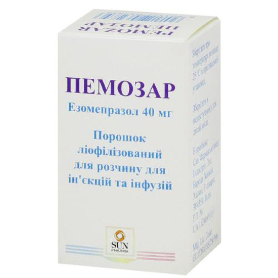 Пемозар порошок ліофілізований 40 мг